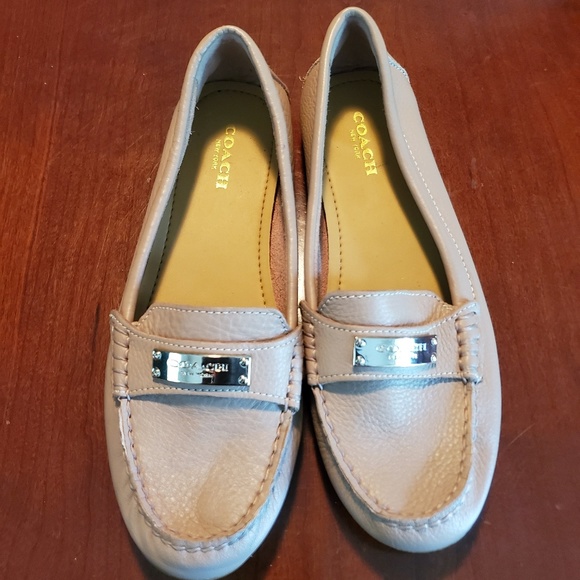 Coach Shoes - Coach Fredrica Leather Loafers